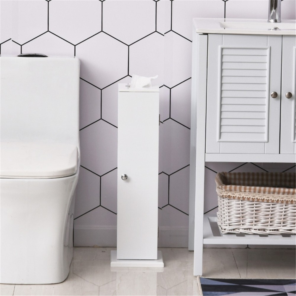 Paper Cabinet Side Table Bathroom Corner Cabinet