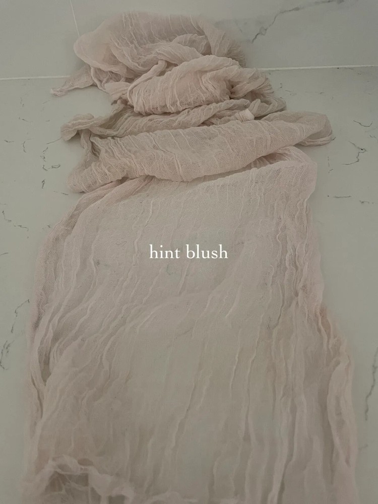 Gauze Wedding Cheesecloth table runner, Wedding table decor, Styling Rustic