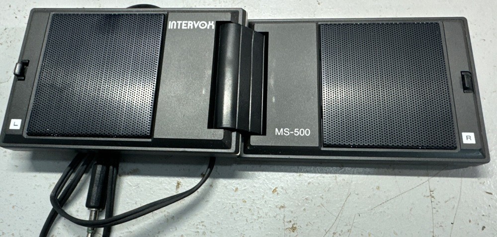Mini Stereo Pocket Extension Speakers - Intervox MS-500