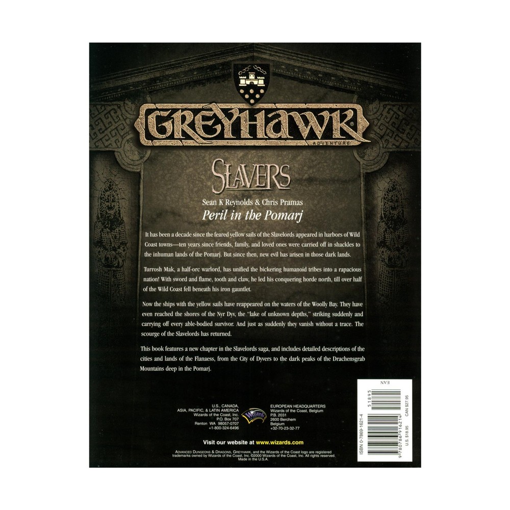 TSR Greyhawk Slavers EX