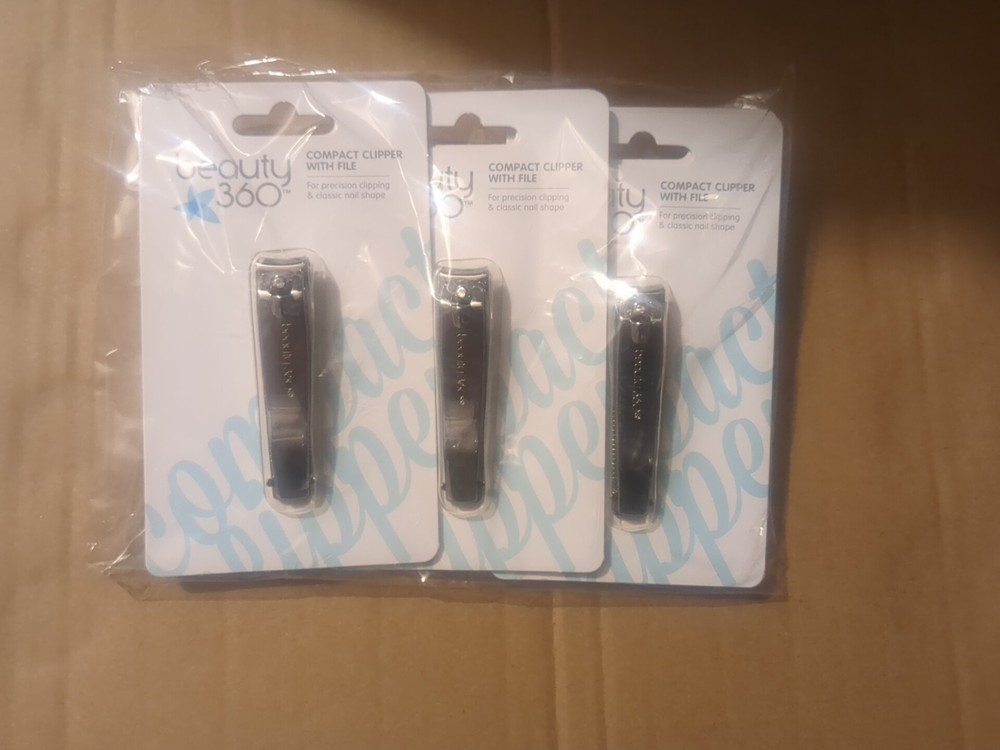 (6) Beauty 360®️ Compact Clipper with File