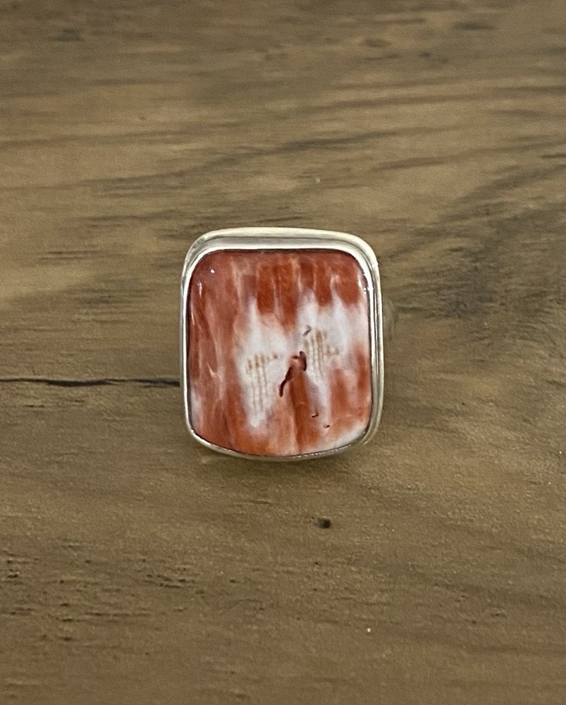Spiny Oyster Sterling Ring
