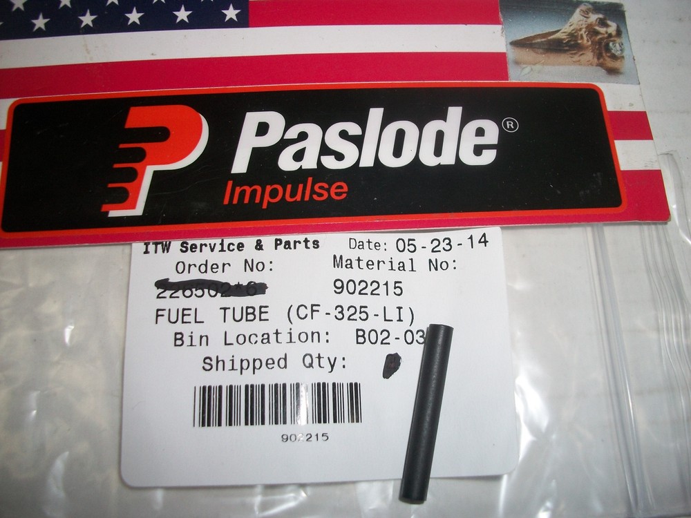 Paslode Part # 902215 - FUEL TUBE