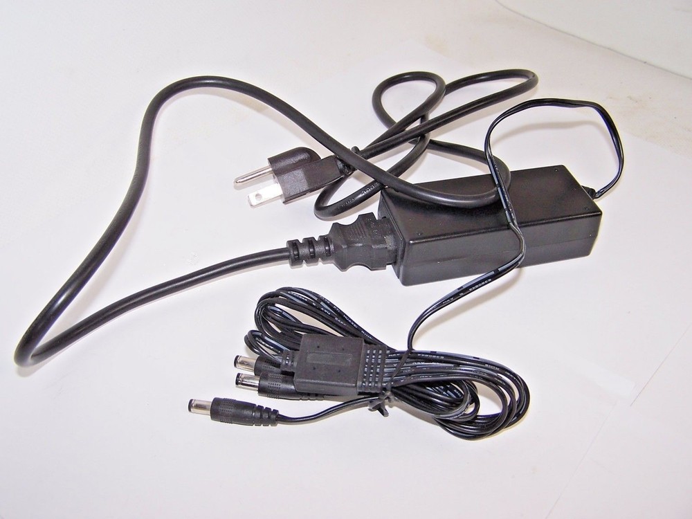 4-Way Power Splitter - Security Camera Power Adapter