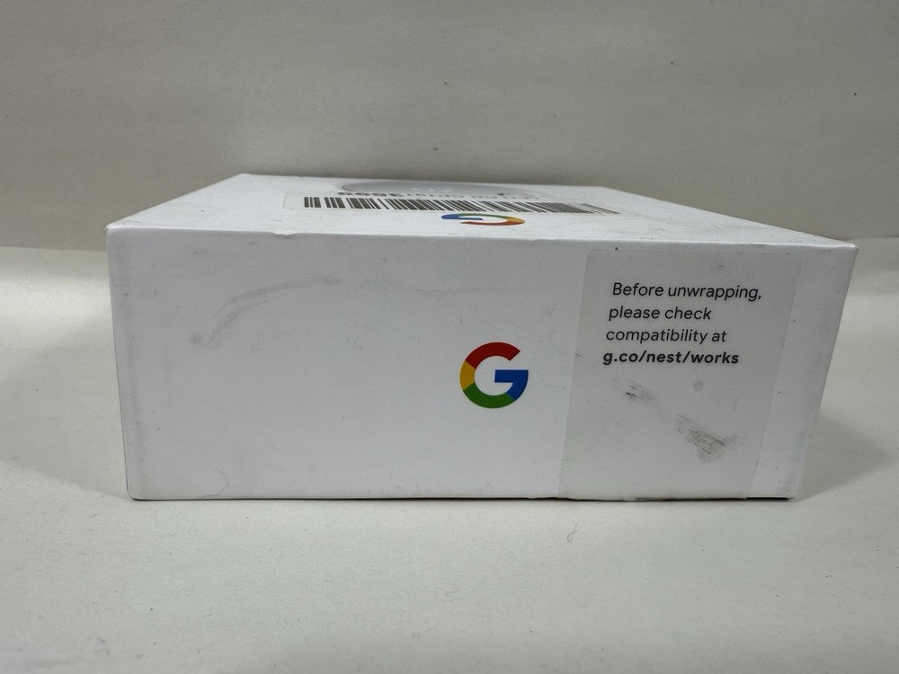 Google Nest Programmable Thermostat Generation Open Box