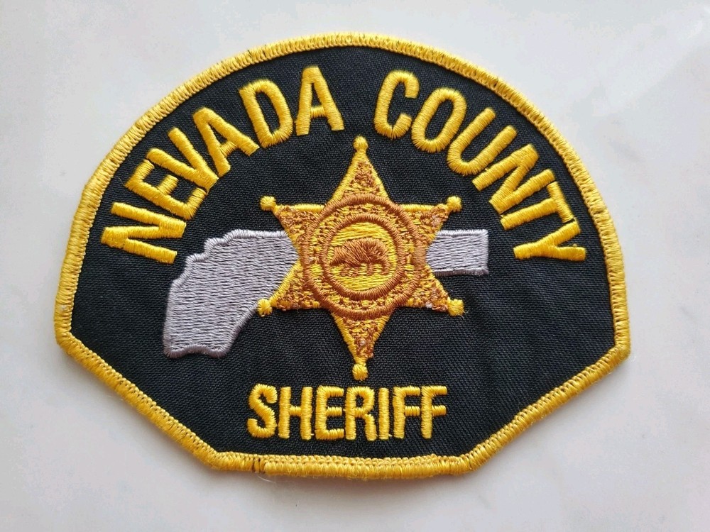OBSOLETE Nevada County Sheriff California Patch