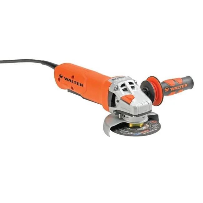 Walter 30A163 4.5 in. Mini PS 6163B Angle Grinder with Paddle Switch
