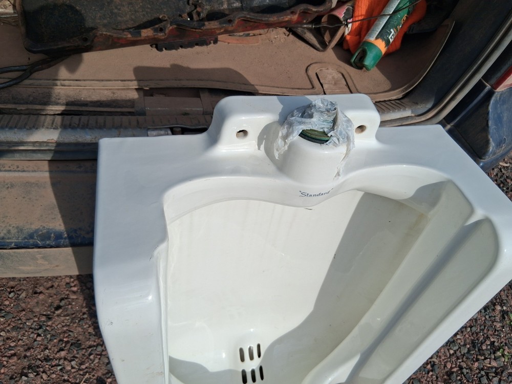 Vintage Standard Porcelain Wall Mount Urinal