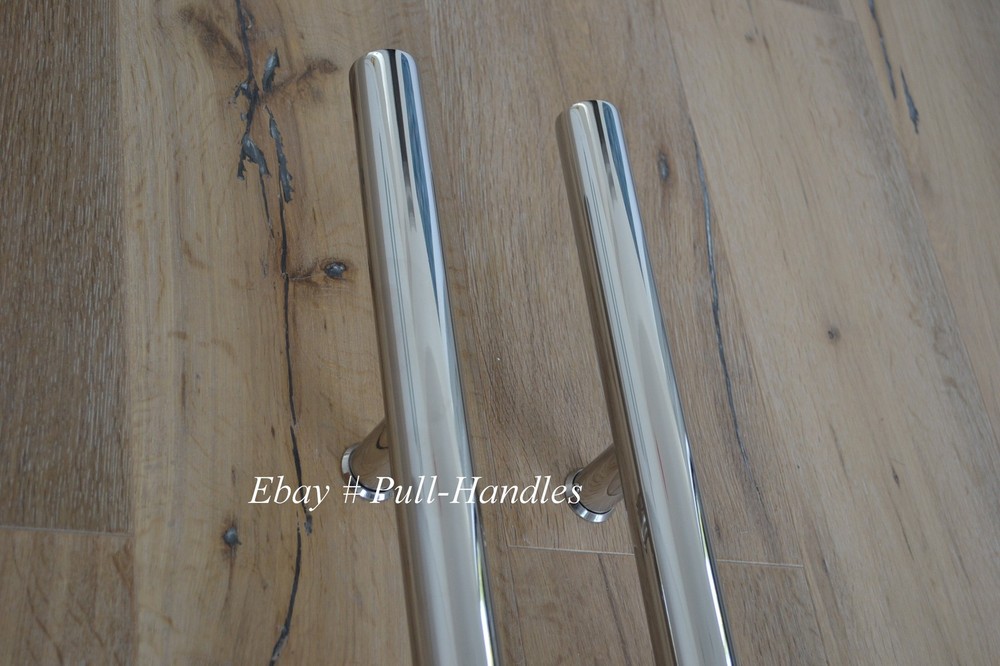 Door Hardware Polished Chrome Pull Handles Bar Pulls Entry Entrance Storefront