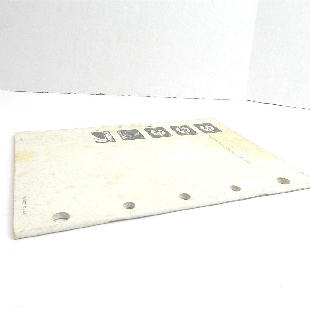 1981 STANDARD MOTOR PRODUCTS INTERCHANGE CHARTS FOR IGNITION TERMINALS