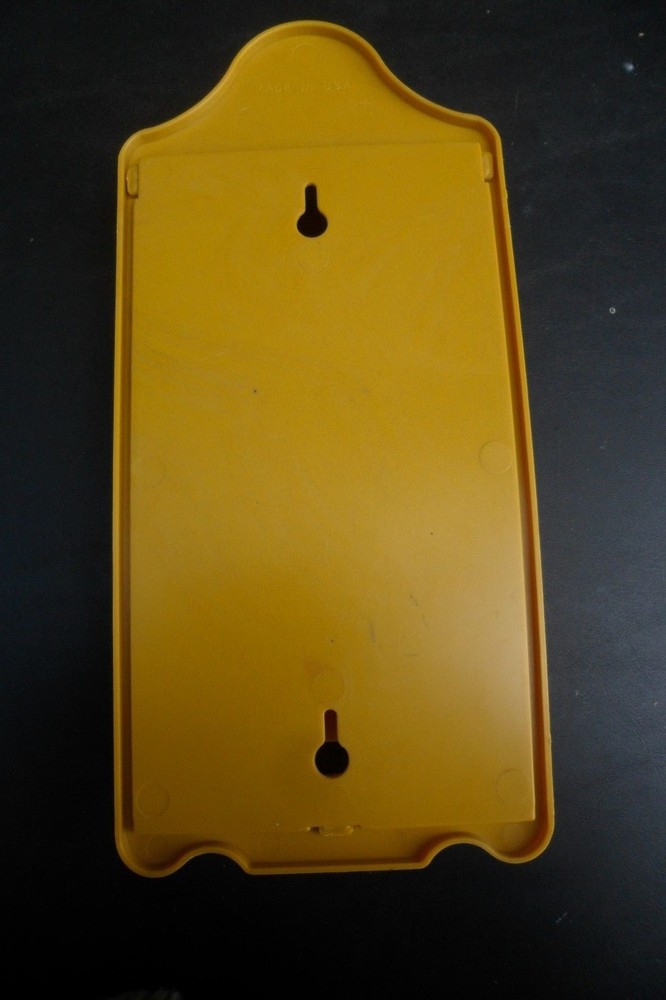 Vintage Mid-Century Matchbox Wall Holder Plastic