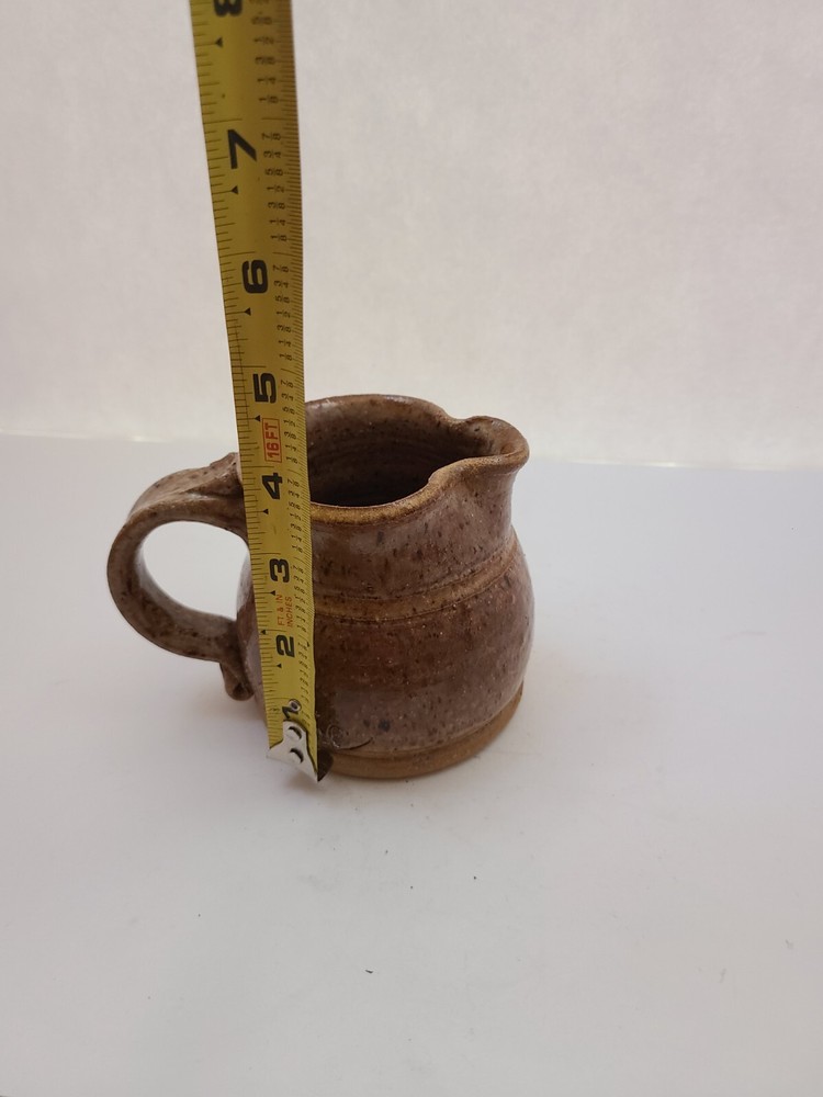 Art Pottery Pitcher signed