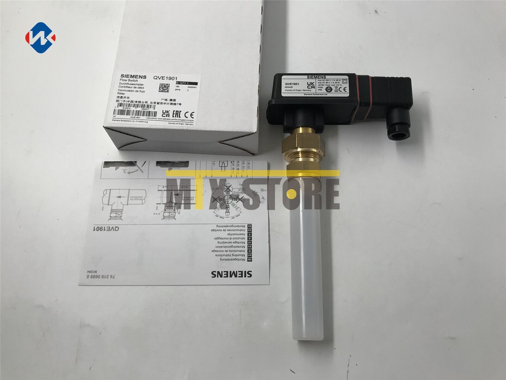 Siemens QVE1901 Pump Flow Switch Sensor Controller