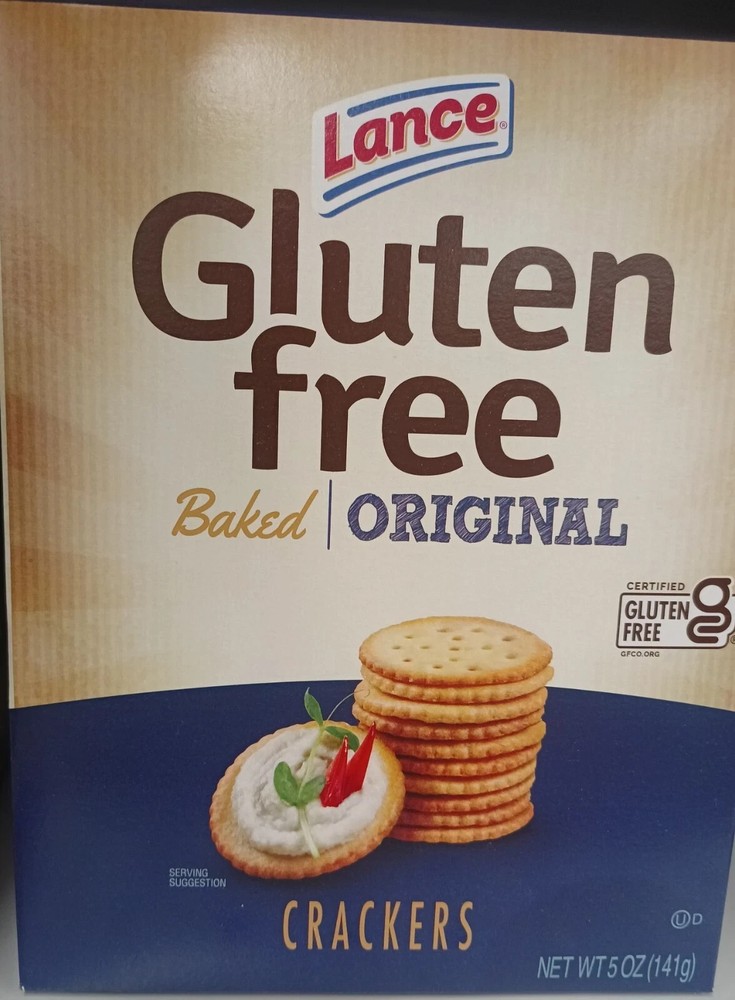 Lance Gluten Free Crackers Original Baked 5 oz Box – Light & Crispy