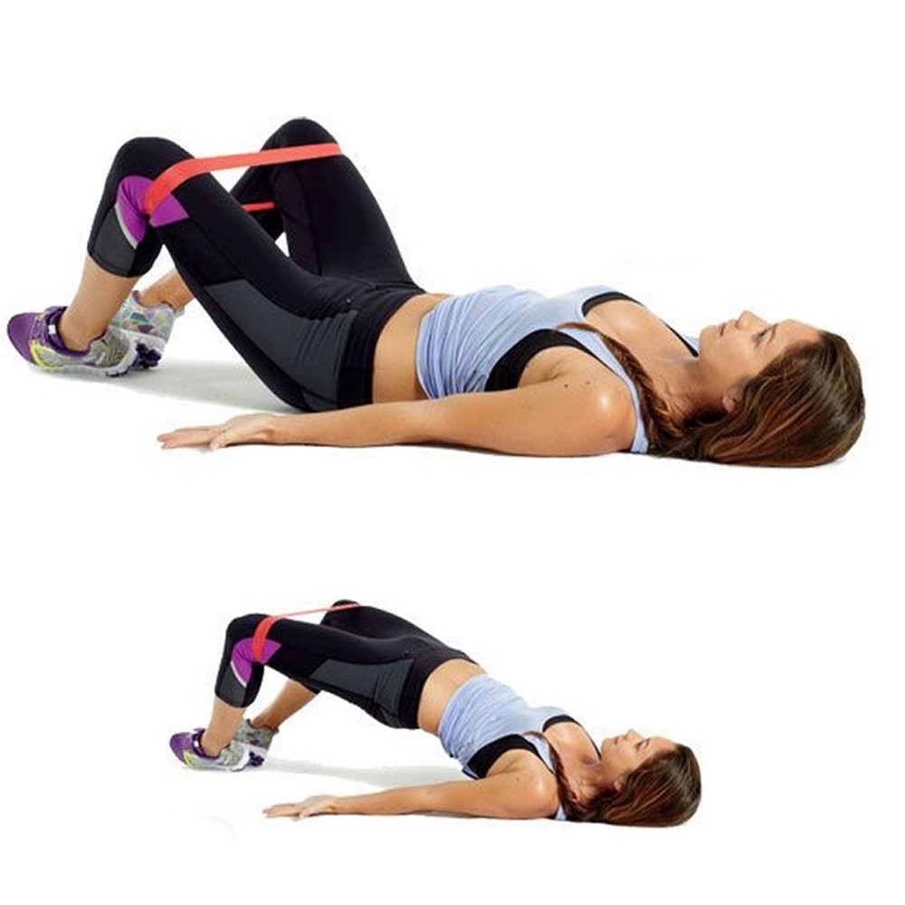 Resistance Loop Exercise Bands Set New Year Home Workout (8-Pack)