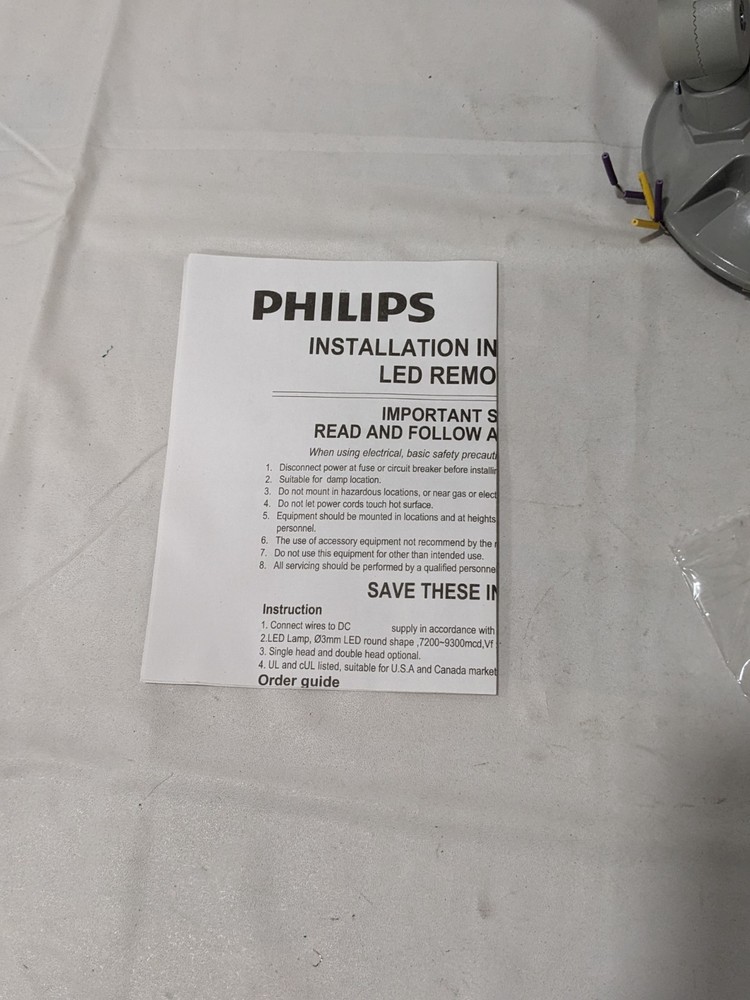 Philips LED Dual Exit & Emergency Light PVLL2RGO