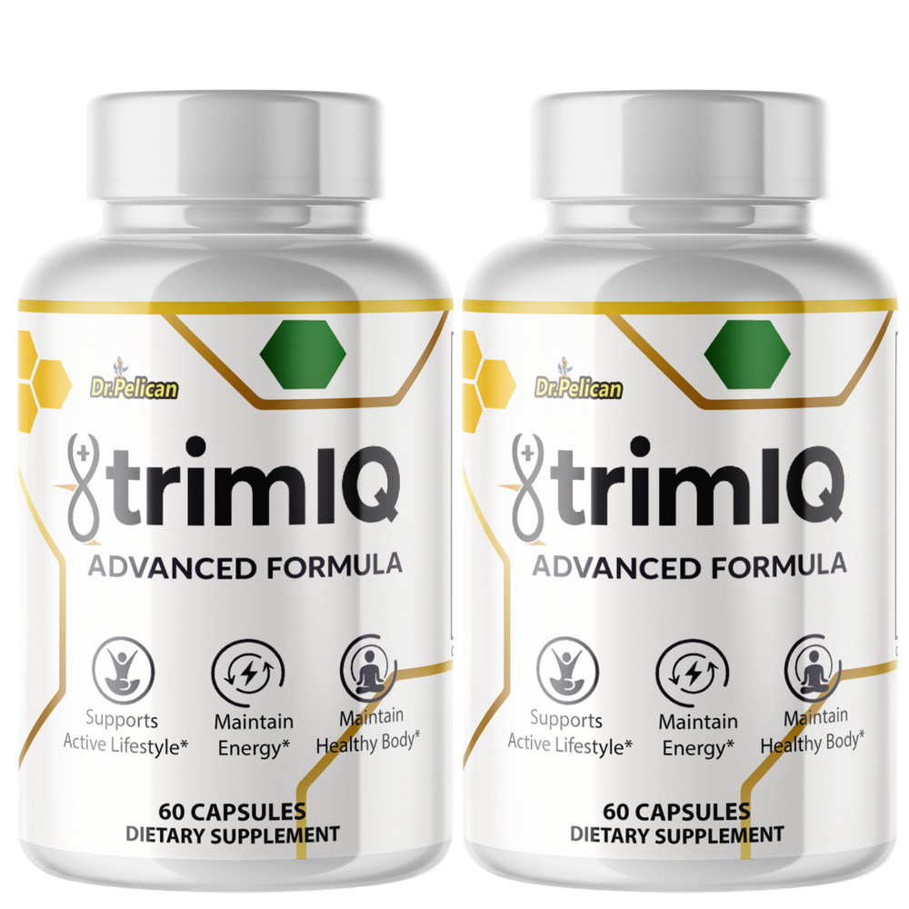 TrimIQ- Immune & Weight Support- 2 Bottles - 120 Capsules