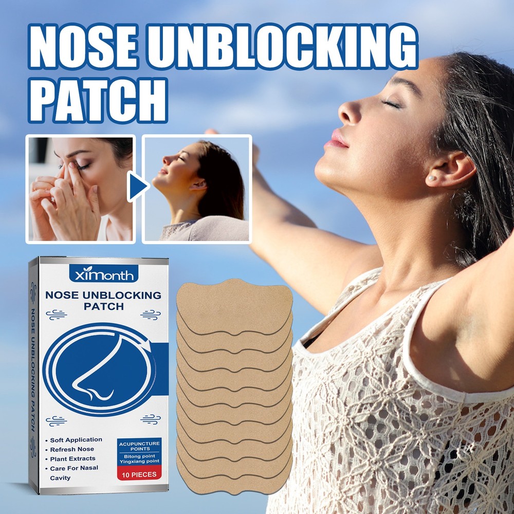 Ventilat Nasal Patch for Relieving Nasal Spily Sleeping