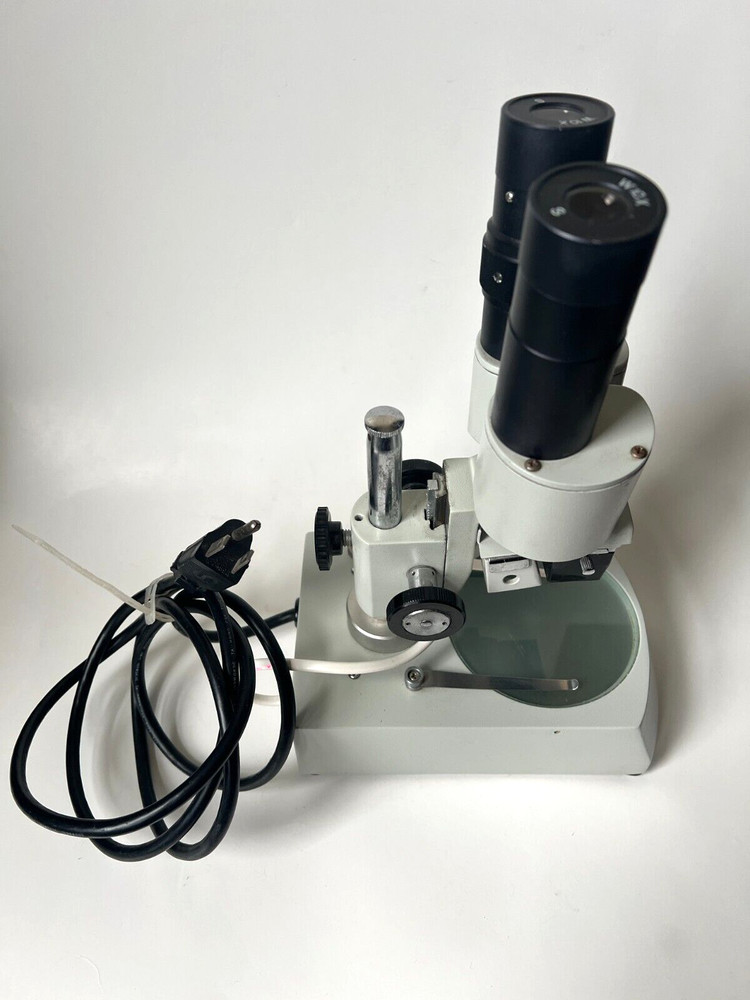 Vintage School Microscope Tested Made in PR China
