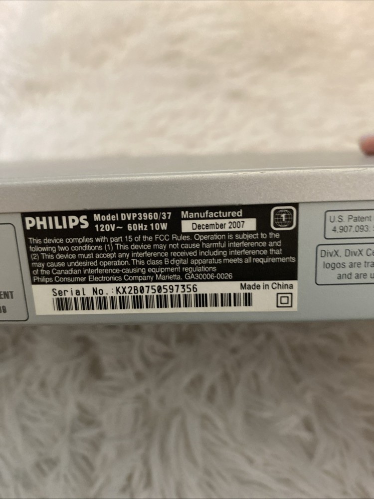 Philips DVDR75 DVD Player & Recorder Progressive Scan