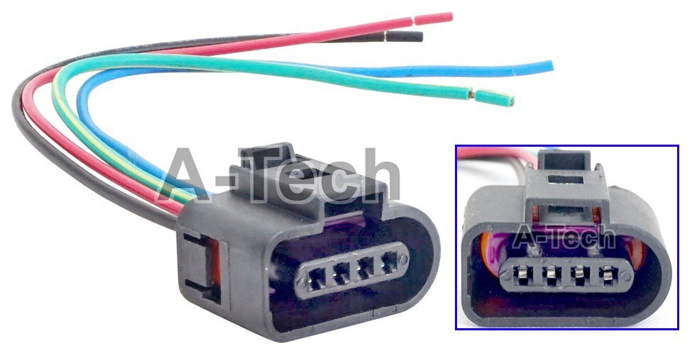4 Way Connector wire MAP Sensor Turbocharger Boost Sensor for Audi VW 2005-2019