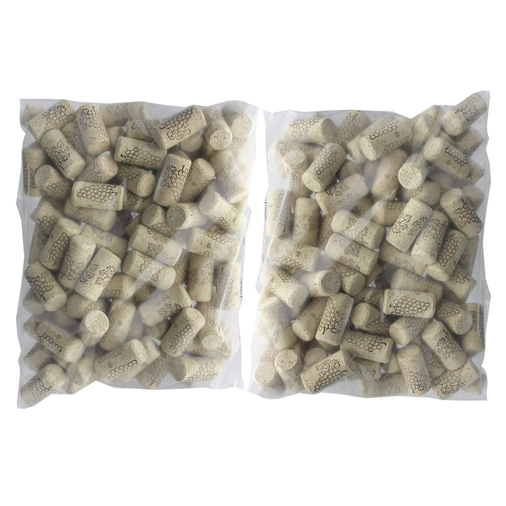 2 X #8 Straight corks 8" x 1 3/4" Bag 100