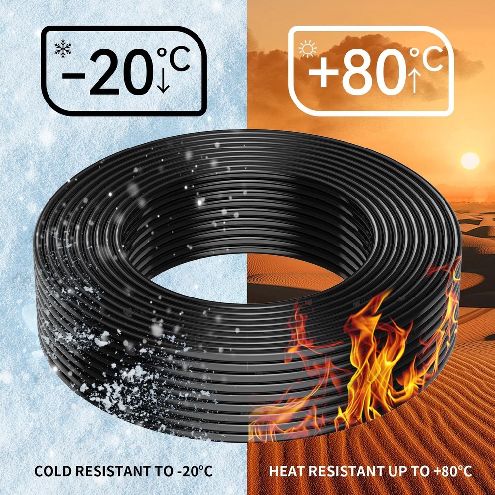 18 Gauge 30FT Electrical Wire Copper Clad Aluminum