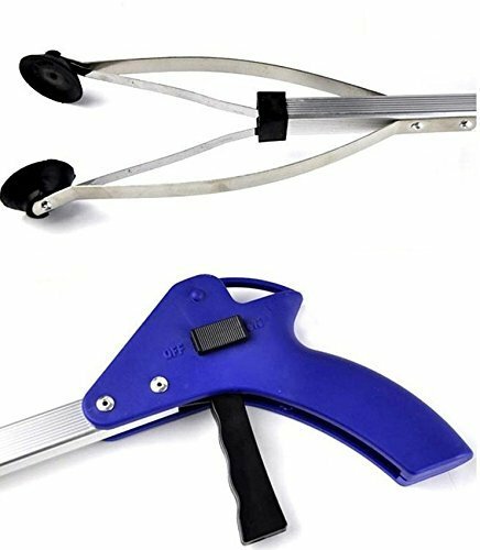 Professional Trash Pick Up Tool 85cm Garbage Grabber Reaching Stick Folding