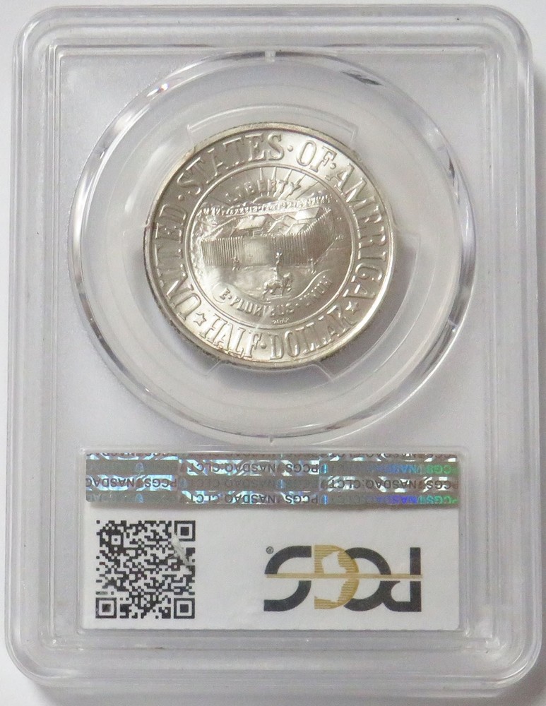 1936 SILVER YORK COMMEMORATIVE PCGS MINT STATE 66