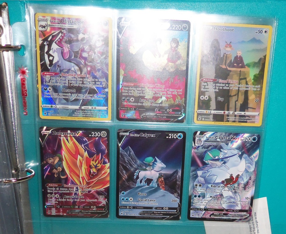 Pokemon TCG Astral Radiance Partial Master Set In Binder