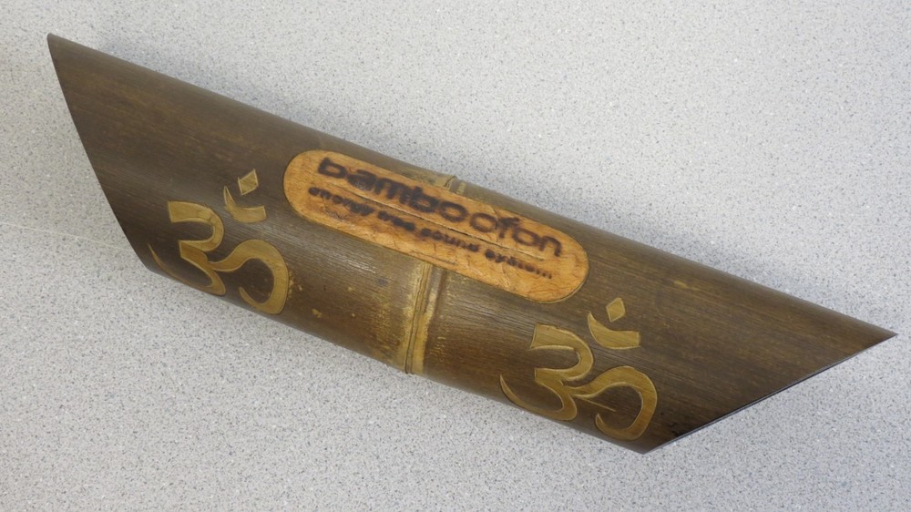 Bamboofon - energy free sound system - in box