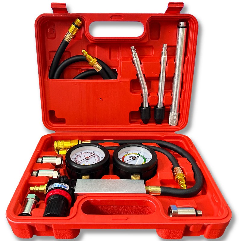 Cylinder Leak Down Tester Petrol Engine Compression Leakage Leakdown Detector US