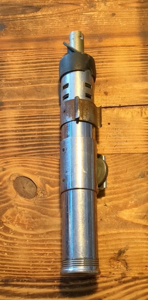 King SOL Vintage  Camera Flash Handle  Star Wars Lightsaber Prop - red button