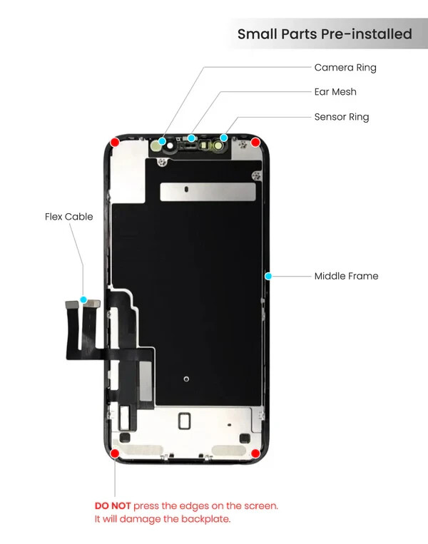 iPhone 11 - OEM Quality Premium LCD Screen Display Digitizer Replacement