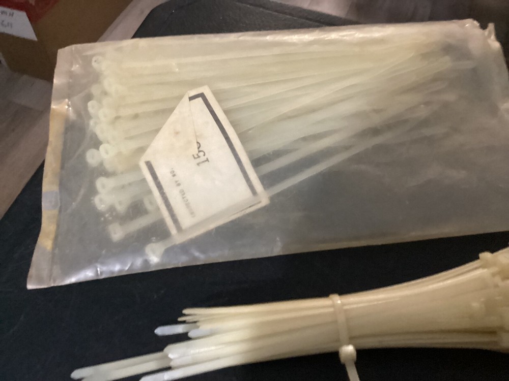 Lot of Assorted Size Plastic Wire Cable Ties