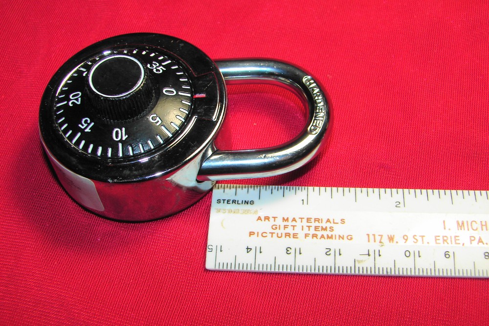 Keyless,Dial Combination Pad Lock set of 2,Both Different Combinations,NEW