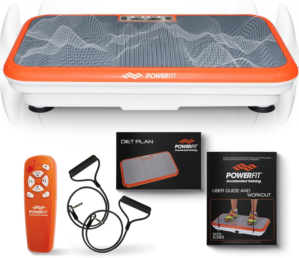 Vibration Plate Exercise Machine - Full Body Vibration Platform