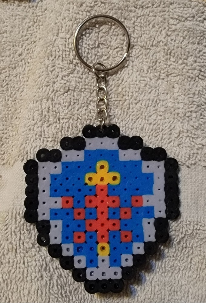 Hylian Shield Perler Beads