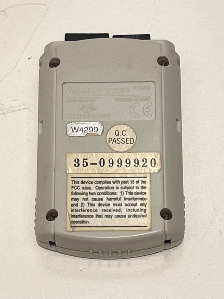 Memory Card for Sega Dreamcast