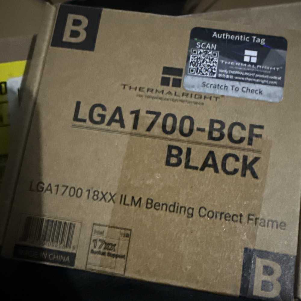 Thermalright LGA 1700-BCF Bending Correct Frame Black OPEN BOX