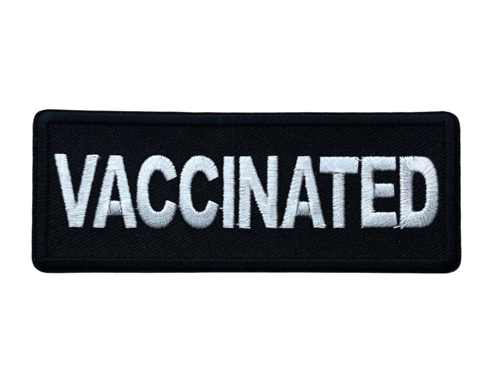 Vaccinated 4 inch Patch IV6838 F6D5D