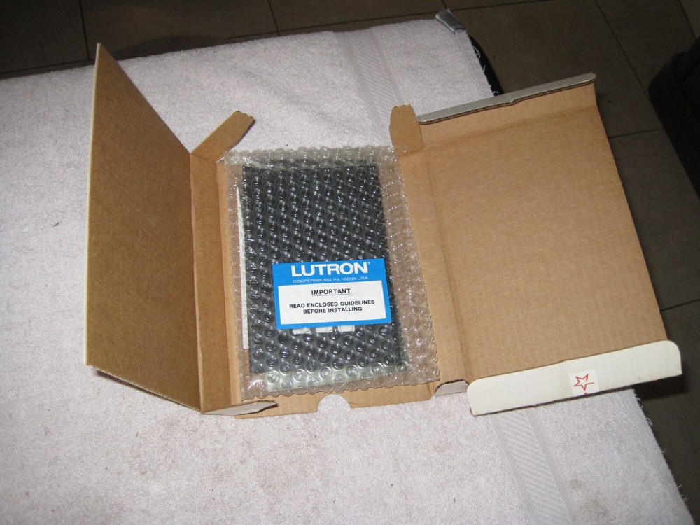 LUTRON NOVA T NT-GE-NFB-BL BLACK