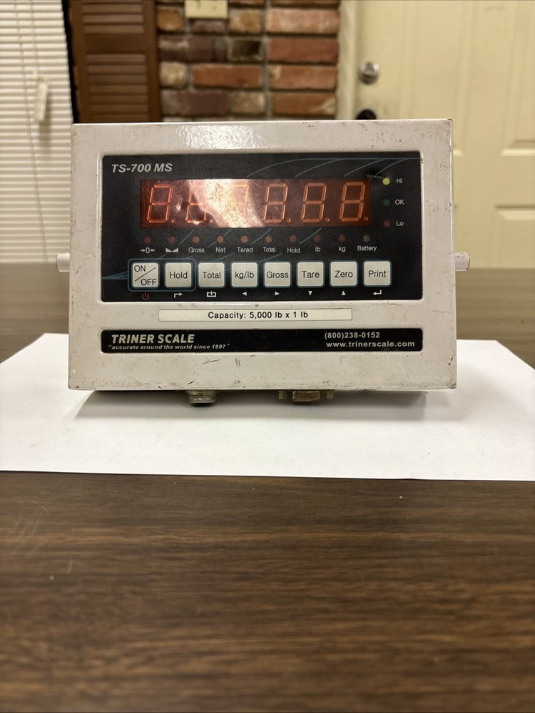 Triner  Scale Indicator TS-700 MS Readout Large Display