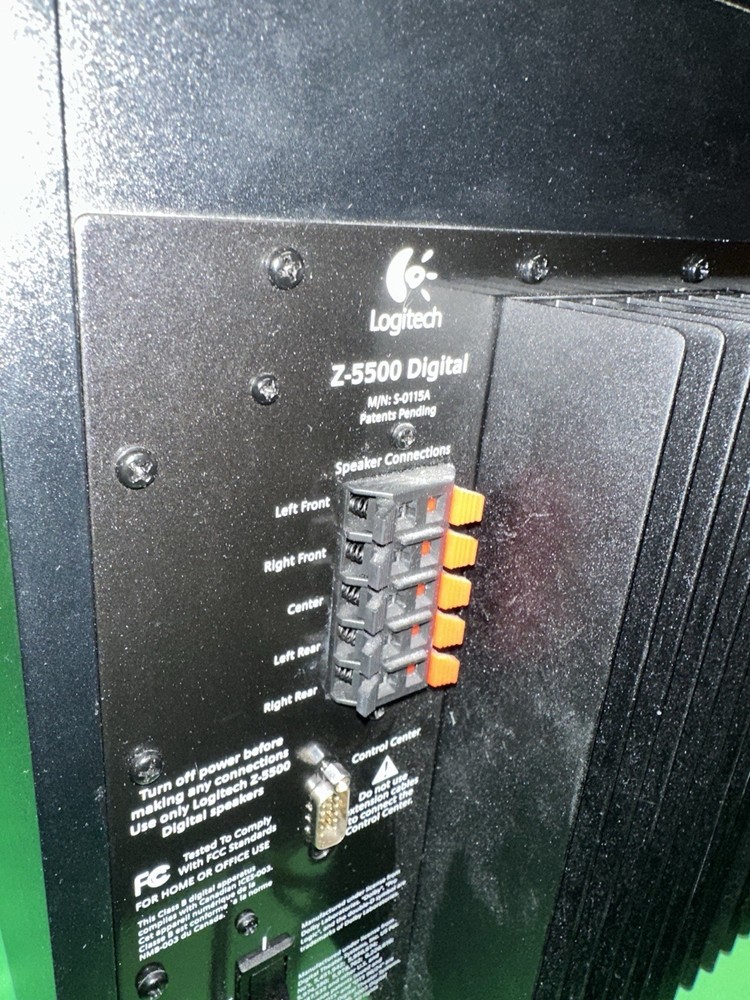 logitech Z5500 Computer Speakers