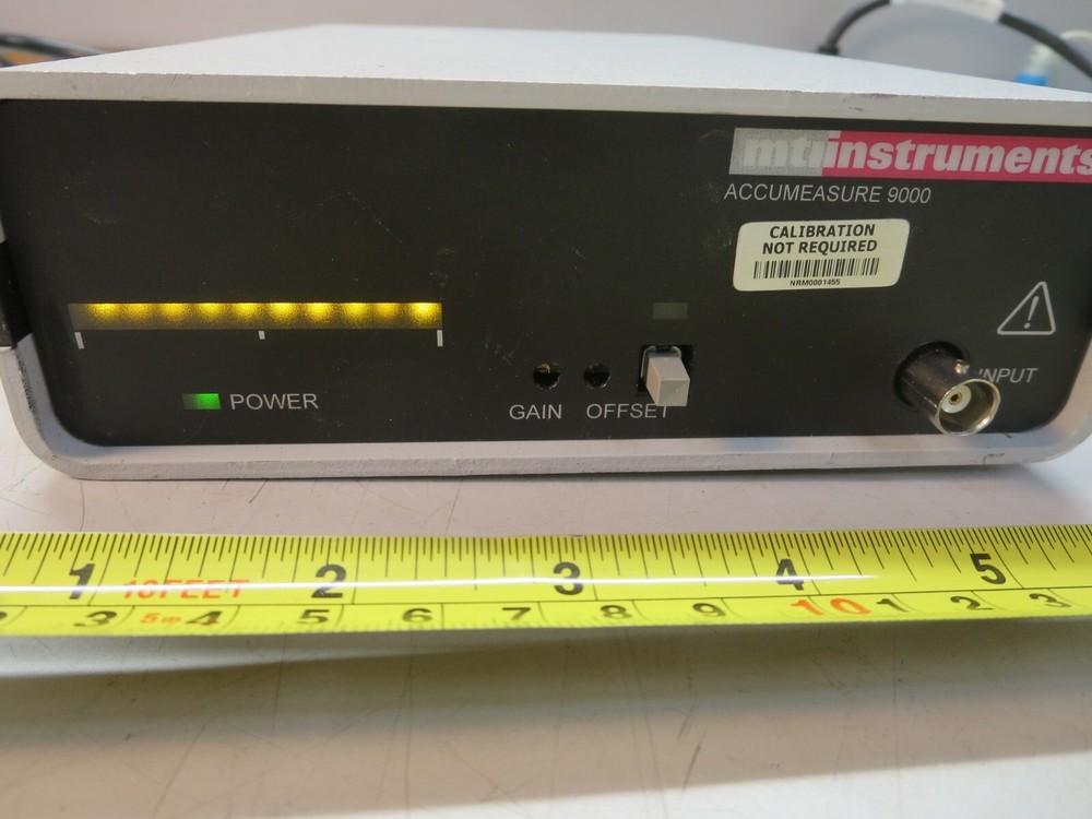 MTI Instruments, Accumeasure 9000, Capacitance Gage, Not Tested