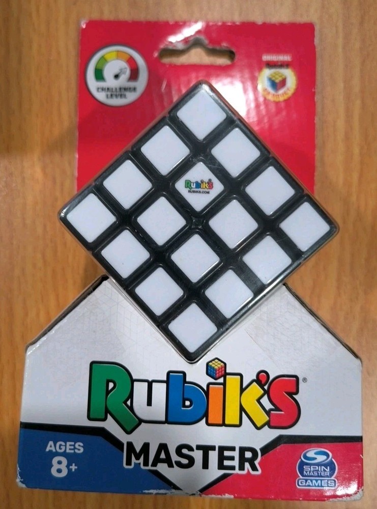 Rubik’s Master, 4x4 Cube Classic Color-Matching Problem-Solving Brain Teaser