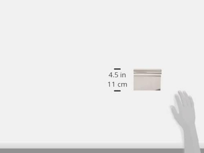 Winware Stainless Steel Dough Scraper with Ergonomic Handle