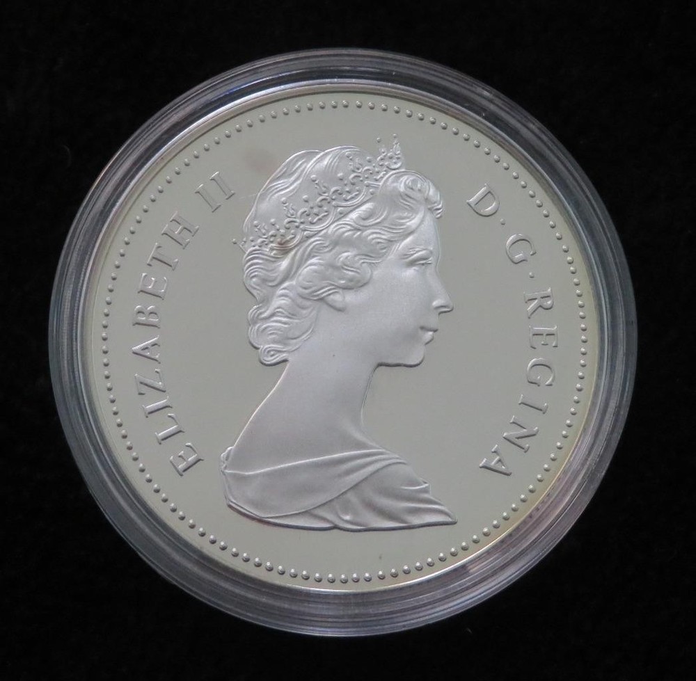 1982 Canada Silver Dollar *Regina Centennial* in Mint Box