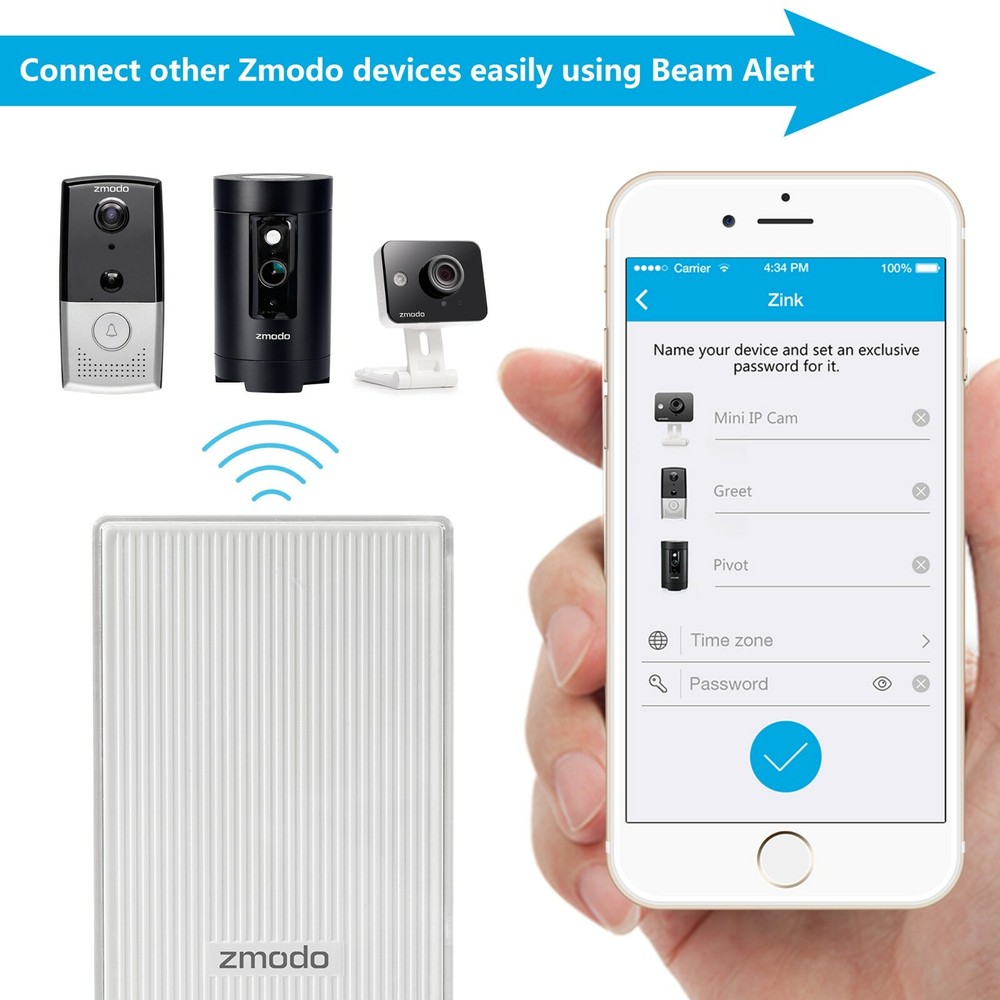 Zmodo Simple WiFi Range Extender --Clearance