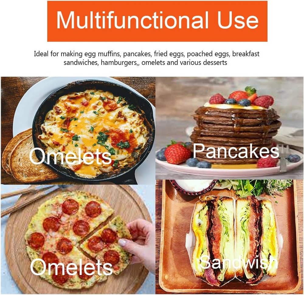 Pancake Ring 6 Inch 2 Pack New